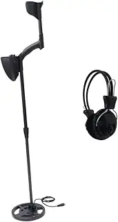 Parliky 1pc Underground Metal Detector for Gold High Sensitivity Treasure with Shaft Includes Headphones for Discovering Artifacts Jewelry