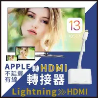 在飛比找Yahoo!奇摩拍賣優惠-iPhone轉接頭 Lightning 轉 HDMI 轉接器