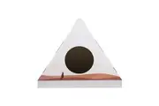 Petkit Cardboard Pet Cat Scratcher Pyramid House Scratching Fun Play Toy
