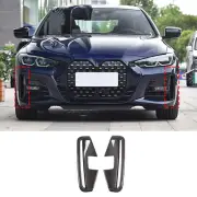 Carbon Look Car Front Side Fog Light Frame Cover For BMW 4 Series 2Door 2021+