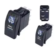 Tray Light 12V ARB Carling Rocker Waterproof Toggle Switch Blue LED Car Boat