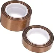 COSMEVIVI 3 Rolls PTFE Hand Sealer Tapes for Vacuum Sealing Machines Insulation Tape High Temperature Resistant