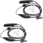 2X Covert Air Acoustic Tube Headset Earphone BaoFeng UV-9R UV-9R Plus PRO Radios