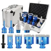 Diamond Core Drill Bit Set BRSCHNITT Diamond Hole Saw for Porcelain Tile Cera...