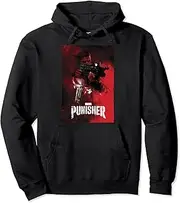 [Marvel] The Punisher Paint Texture Poster Pullover Hoodie
