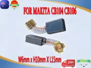 Carbon Brushes For Makita CB106 CB104 CB110 Planer 6X10mm 191904-8 181410-1 OZ