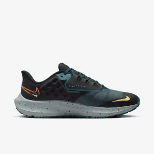 【NIKE 耐吉】Air Zoom Pegasus 39 Shield 男 慢跑鞋 路跑 防水 綠橘(DO7625-300)