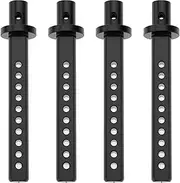 4Pcs RC Car Body Posts Mount Holder Column 1/10 RC Crawler Cars Parts Compatible with Axial SCX10 90046 RC4WD D9 Black