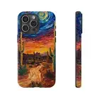 Desert Night Van Gogh Style - Phone Cover Case for iPhone | Galaxy | Pixel
