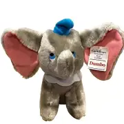 Vintage Walt Disney Animated Film Dumbo Plush Stuffed Animal Toy with Tag