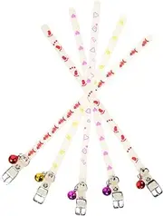 Abaodam 5pcs Glow Dark Pet Collar Decorative Cat and Dog Collars Lightweight Lost Fluorescent Design for Night Safety Random Colours Random Color