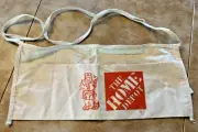 The Home Depot Logo Children’s Waist Canvas Apron Tool Belt W/ Tie & Pockets New