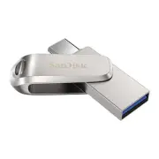SanDisk Ultra Dual Drive Luxe 32GB 64GB 128GB 256GB USB Type C Pen Drive Silver