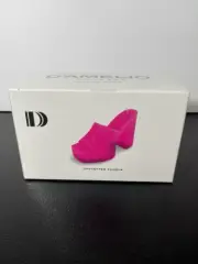 D'amelio Footwear Decorative Ultra Pink Candle, Platform Slide New in Box