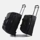 手提旅行包男拉桿包帶輪子行李包輕便可折疊登機包出差旅游收納袋
