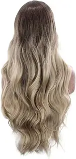 Beavorty Long Wig for Women Curly Side-swept Wig for Cosplay Synthetic Hair Headwear Comfortable and Ventilated