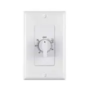 Heavy Duty 60-Minute in-Wall Spring Wound Countdown Timer Switch, Mechanical ...