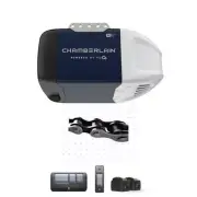 1/2 HP Chain Drive Safety Sensor Remote Control Smart WiFi Garage Door Opener