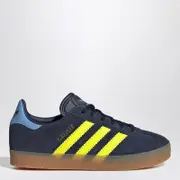[adidas Originals] Gazelle Night Indigo/Solar Yellow/Light Blue Sneaker 31 EU Blue