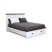 [Sleeping Giant] Aspen Storage Bed Frame Two Tone