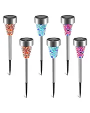 Fresh Fab Finds Solarek Set of 6 Solar Pathway Lights
