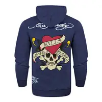 在飛比找樂天市場購物網優惠-美國百分百【全新真品】Ed Hardy 潮牌 連帽 T恤 長