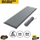 Weisshorn Single Camping Air Mattress Self Inflating Blow Up Water Resistant AUS