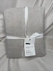 pottery barn Belgian Flax Linen Duvet Cover - KING -flax Color