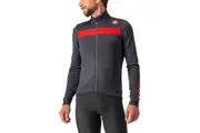 Castelli Puro 3 Jersey Dark Grey/Red Reflex