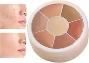 Cream Foundation Palette - Color Corrector Palette, Foundation Concealer Makeup | All Day Wear Contour Makeup Concealer, Waterproof Highlighter Color Correcting