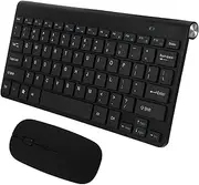 2pcs Wireless Keyboard and Mouse Set Minimalist Style Silent Operation Easy to Use for Home and Business