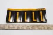 (45-Pk) Reflective Adhesive Letter "L" - CU-345294-3