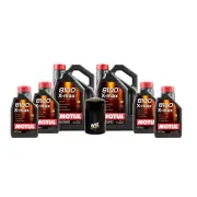 14L Motul 8100 X-MAX 0W40 WIX Filter Motor Oil Change Kit API SN