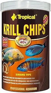 Tropical Krill Chips 500g Sinking Fish Food Carnivores