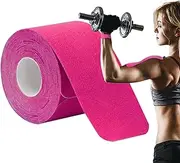 Muscle Tape - Sports Tape Athletic Kinesiology,Muscle Relaxer Patch, Knee Braces, Muscle Support Products, Ankle Protector for Ankle, Knee, Sports Injuries