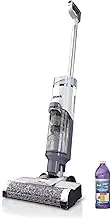 Shark HydroVac Cordless Pro 3-in-1 Vacuum, Mop and Self-Cleaning System, Lightweight, Antimicrobial Brushroll, 12oz Odor Neutralizing Concentrate for Hard Floors and Area Rugs, Polar White, WD200