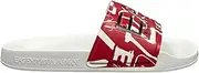 [EA7] Emporio Armani Visibility Logo Slides White/Red Writing Print