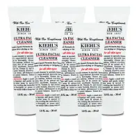 在飛比找Yahoo奇摩購物中心優惠-KIEHLS契爾氏 冰河保濕潔面乳 30ml*5 (百貨專櫃