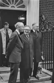 British Foreign Secretary Sir Alec Douglas-Home and others OLD PHOTO