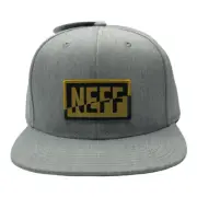Neff Men's Authentic Adjustable Snapback Hat Cap Gray