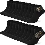 [YouShow] Trainer Socks Men Women 10 Pairs Short Half Socks Quarter Cotton Unisex