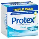 Protex Antibacterial Fresh Bar Soap 90g x 3 Pack