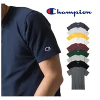 在飛比找momo購物網優惠-【Champion】冠軍 袖口小標logo 素面短袖T恤 6