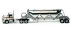 1/64 DCP Bulkmatic Transport Co. Mack Anthem Day Cab w/ Heil Pneumatic Trailer