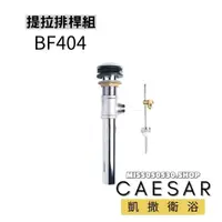 在飛比找蝦皮購物優惠-Caesar 凱撒衛浴 排桿組 BF404 銅排桿 拉桿式臉