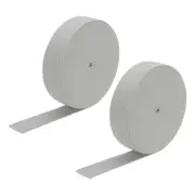 2pcs Elastic Bands for Sewing 1 Inch 10 Yards Grey Knit Elastic Spool