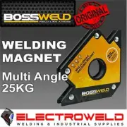 BOSSWELD 10kg / 25kg Welding Magnet, Magnetic Arrow Square 45° 90° Angle 886030