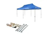 Kings 6x3m Portable Gazebo + GroundGrabba Junior Kit - Ground Stakes Kit