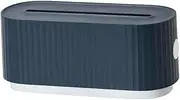 1Pc Desktop Cable Box for Cord Organization Durable Heat Dissipation Storage Case Blue for Use Wires and Accidents