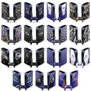 OFFICIAL NFL BALTIMORE RAVENS VINYL SKIN DECAL FOR SONY PS5 DISC EDITION BUNDLE